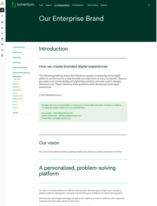 Brand center — introduction