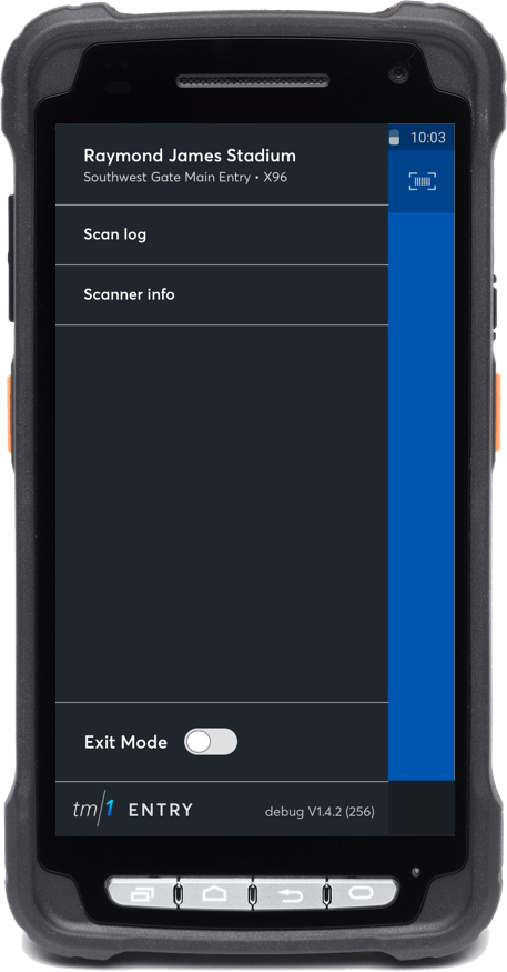 Scanner side navigation